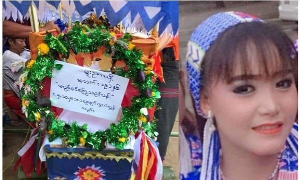 Nữ diễn viên Myanmar trúng đạn tại trường quay, qua đời ở tuổi 19