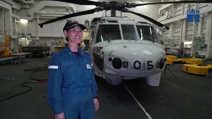 Video: Gặp các nữ quân nhân tinh nhuệ trên tàu chiến Nhật Bản