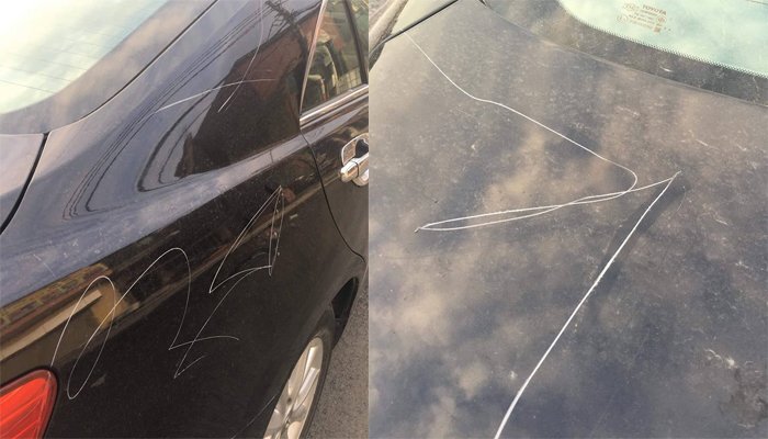 Khởi tố vụ án nữ tài xế cào xước xe Camry để trả đũa