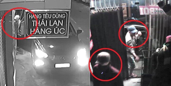 Clip: Băng trộm đi ô tô Mazda khoắng đồ trong shop quần áo ở Sài Gòn