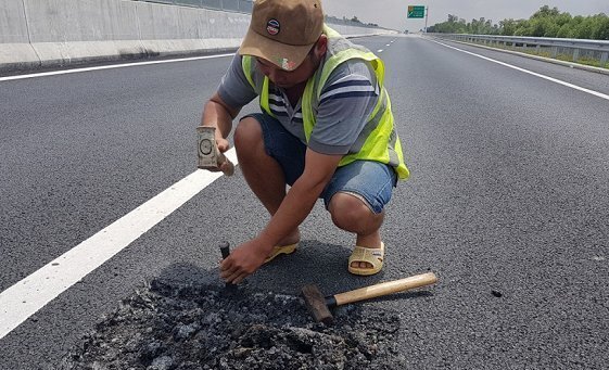 Cao tốc 35.000 tỷ đồng vừa thông xe đã hỏng: Thanh tra đột xuất