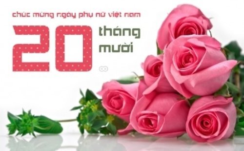 Những lời chúc 20/10 ngắn gọn, ngọt ngào