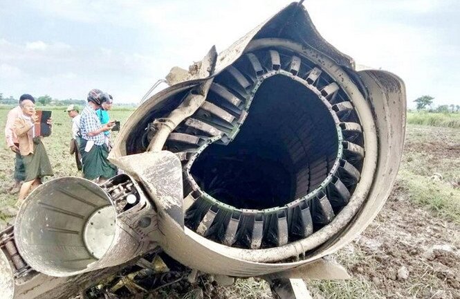 Máy bay Trung Quốc sản xuất liên tiếp rơi ở Myanmar: 2 phi công, 1 bé gái thiệt mạng