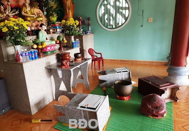Truy tìm đạo chích đột nhập chùa, nhốt sư cô trộm tài sản