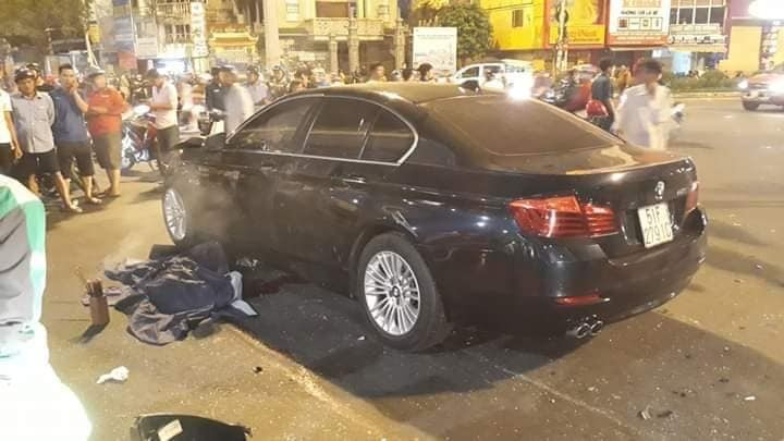 Clip: Hiện trường nữ tài xế BMW tông hàng loạt xe máy, 1 người chết