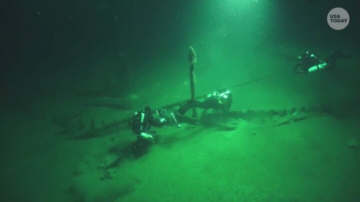 Bí ẩn xác tàu đắm hơn 2.400 năm vẫn nguyên vẹn dưới đáy Biển Đen
