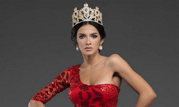 Cận cảnh nhan sắc quyến rũ của tân Hoa hậu Hòa bình Quốc tế 2018