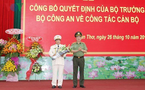 Cần Thơ có Giám đốc Công an mới