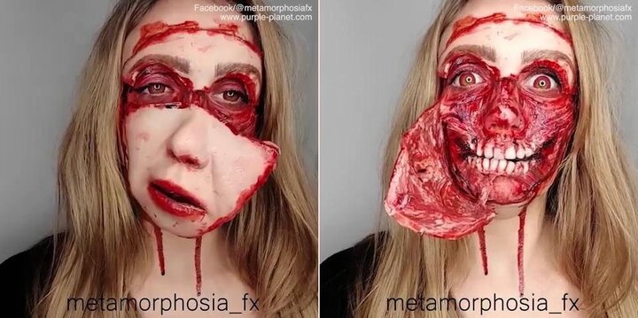 Video: Những kiểu hóa trang Halloween rùng rợn không dành cho người yếu tim