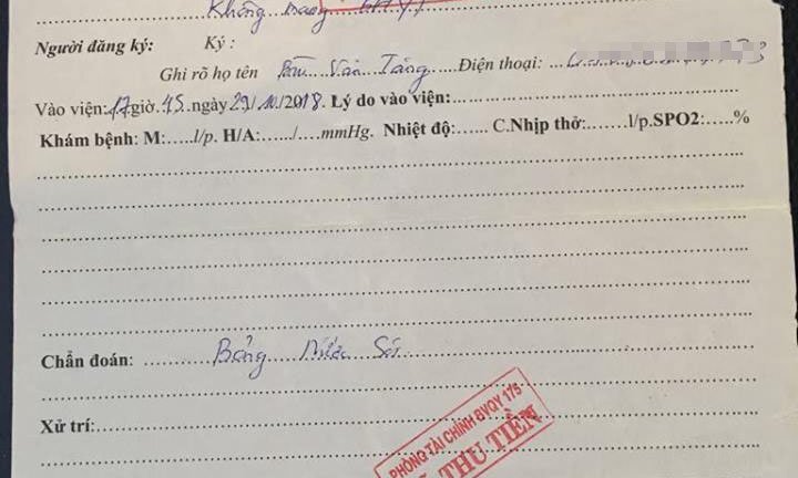 Bé gái nghi bị bỏng nước sôi ở trường mầm non tại TP.HCM