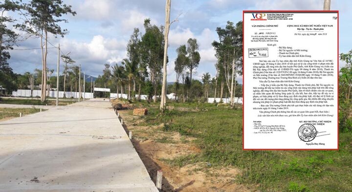 Sai phạm đất đai ở Phú Quốc: Phó Thủ tướng chỉ đạo làm rõ những kẻ cấu kết, bao che