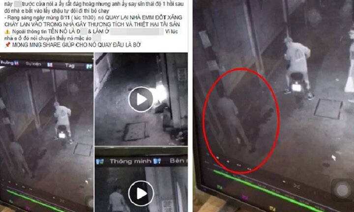 Đi tiểu bậy bị nhắc nhở, nam thanh niên đổ xăng đốt nhà dân để trả thù?