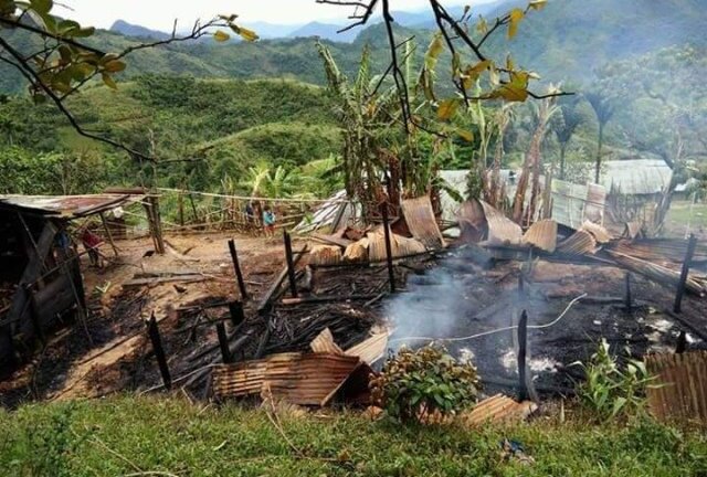 Bực tức chuyện cha bán đất, nam thanh niên tạt xăng đốt nhà