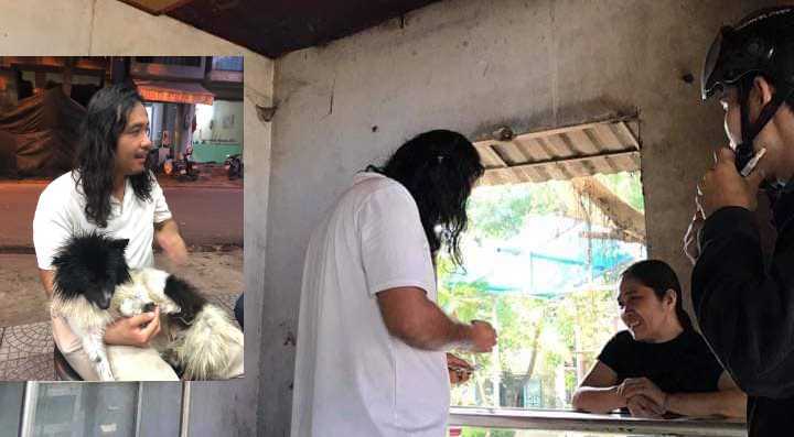 Người đàn ông Trung Quốc khóc lóc, nhịn ăn 2 ngày tìm chú chó thất lạc ở Huế