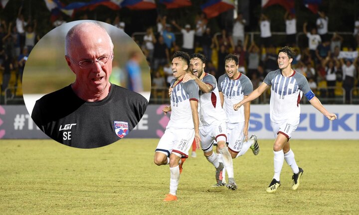 Philippines của Sven-Goran Eriksson thắng trận đầu tiên ở AFF Cup 2018