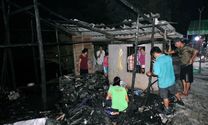 Bé gái bại liệt chết thương tâm trong căn nhà bốc cháy ở Cà Mau