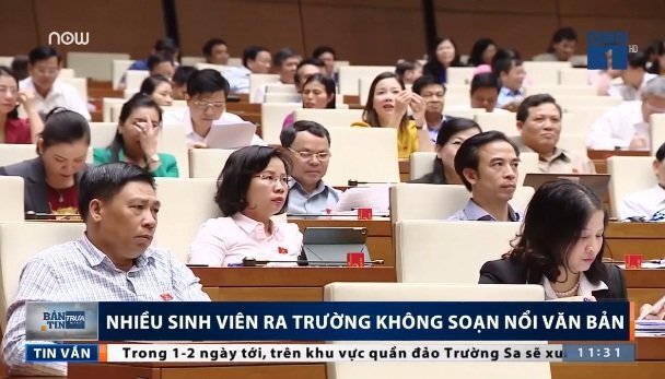 Nhiều sinh viên ra trường không soạn nổi văn bản