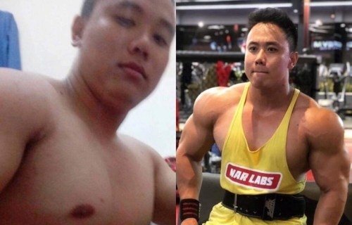 Chàng trai 'lột xác' từ 135kg xuống 80 kg
