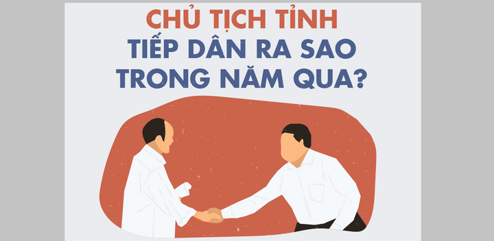 Chủ tịch tỉnh tiếp dân thế nào trong năm qua?