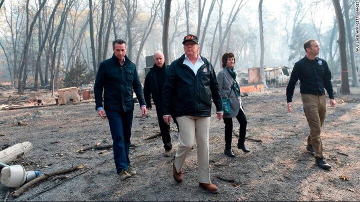 Ông Trump tiếp tục gây ồn ào khi đưa cả Tổng thống Phần Lan vào câu chuyện cháy rừng