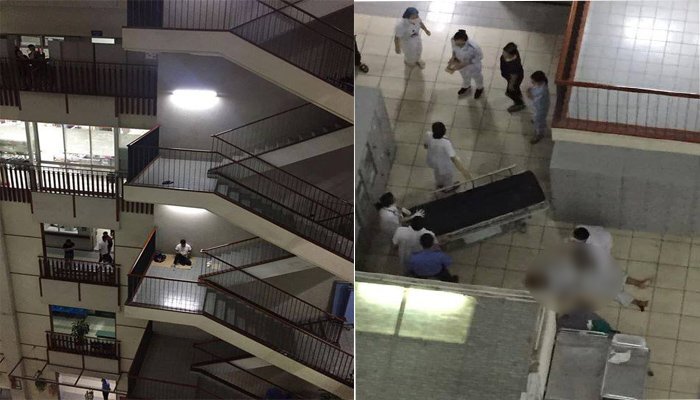Bỏ lại dép, nam bệnh nhân leo ra lan can tầng 3 Bệnh viện Bạch Mai nhảy xuống