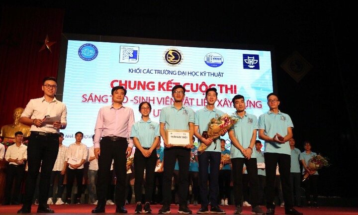 Sân chơi sáng tạo vật liệu xây dựng cho sinh viên