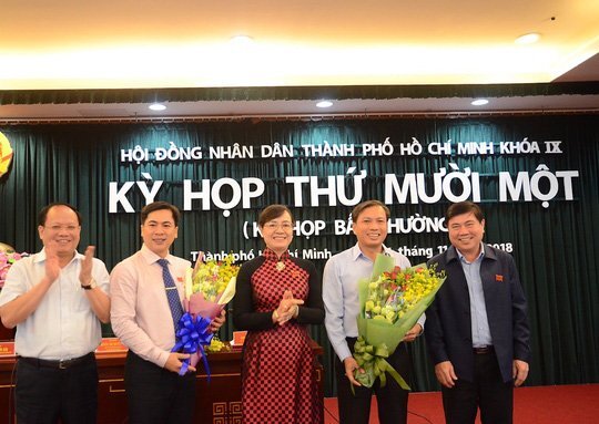 HĐND TP.HCM công bố hàng loạt nhân sự mới