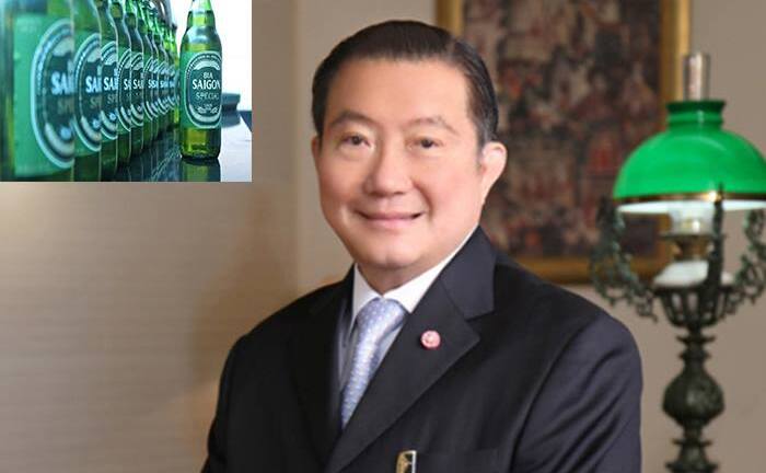 Tỷ phú Thái có thêm hơn 2.700 tỷ đồng nhờ giá cổ phiếu Sabeco tăng cao