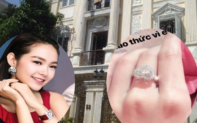 Khoe nhẫn kim cương chục tỷ đồng, biệt thự rộng vài trăm m2, Minh Hằng giàu cỡ nào?
