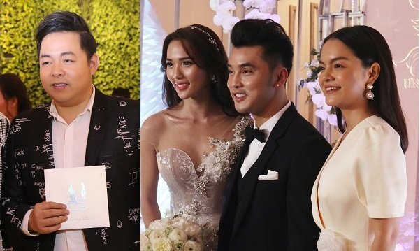 Quang Lê, Phạm Quỳnh Anh cùng dàn sao Việt dự lễ cưới Ưng Hoàng Phúc - Kim Cương
