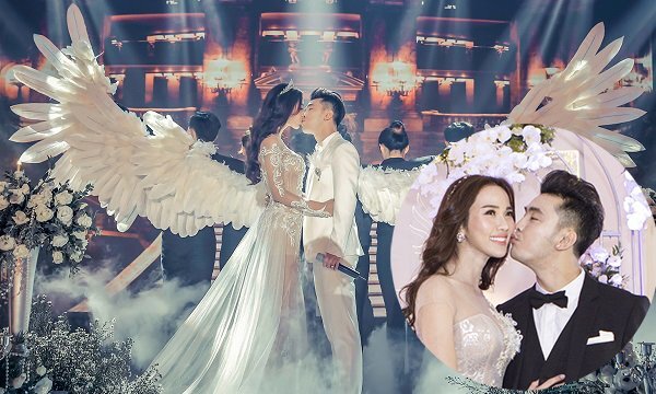 Tan chảy với những khoảnh khắc ngọt ngào trong lễ cưới Ưng Hoàng Phúc - Kim Cương