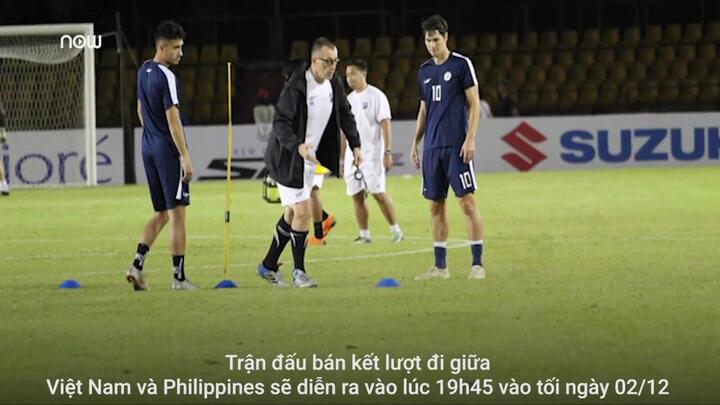 HLV Eriksson giấu bài tại buổi tập cuối trên sân Panaad