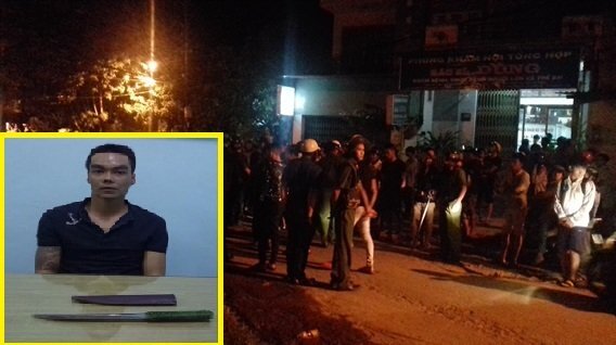 Bắt nghi phạm đâm chết thanh niên giữa phố ở Kon Tum