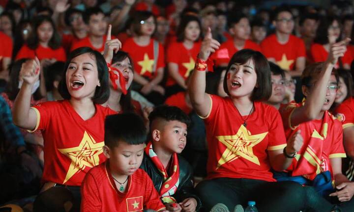 Ngàn cung bậc cảm xúc trận bán kết lượt đi giữa Việt Nam - Philippines