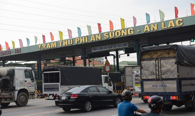 Với 40.000 lượt xe qua lại, mỗi ngày BOT An Sương thu bao nhiêu tiền?