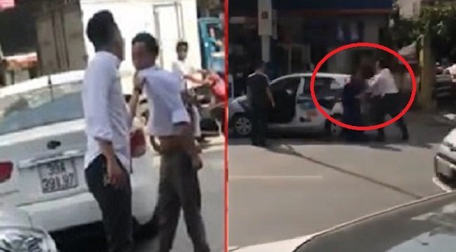 Đập đầu tài xế taxi vào đuôi xe sau va chạm: Tài xế côn đồ không có mặt trong lúc hòa giải