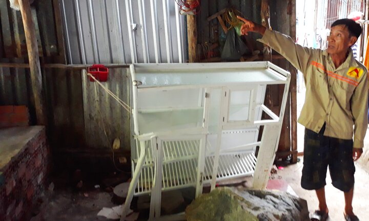 Kiên Giang khẩn trương di dời dân khỏi khu vực sạt lở đá