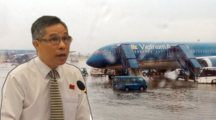 Đại biểu TP.HCM chất vấn việc dự án chống ngập sân bay Tân Sơn Nhất ngừng thi công