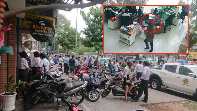 Cướp ngân hàng ở TP.HCM: Nghi phạm là đôi nam nữ