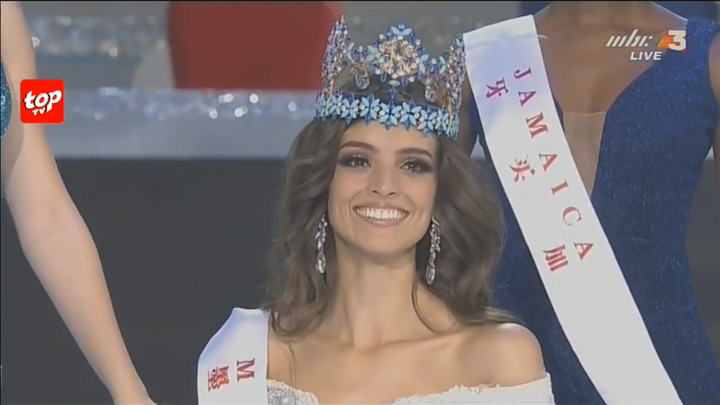 Khoảnh khắc đăng quang Hoa hậu Thế giới 2018 của người đẹp Mexico