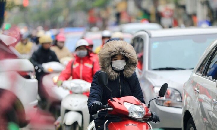 Không khí lạnh tăng cường, miền Bắc tiếp tục rét