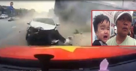 Bà kể phút bế cháu chạy thục mạng thoát khỏi cú tông khủng khiếp của 'hung thần xa lộ'