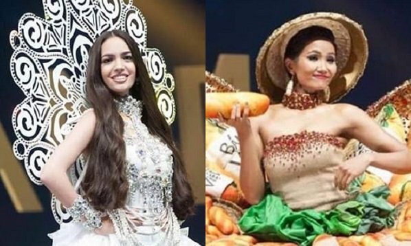 Những trang phục dân tộc không thể độc, lạ hơn của dàn người đẹp Hoa hậu Hoàn vũ 2018