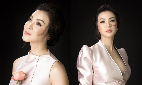 MC Thanh Mai diện áo xẻ sâu, gợi ý mặc đẹp cho những buổi tiệc cuối năm