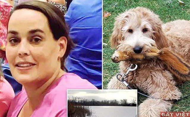 Cứu chó cưng, bà mẹ 3 con chết đuối dưới hồ băng