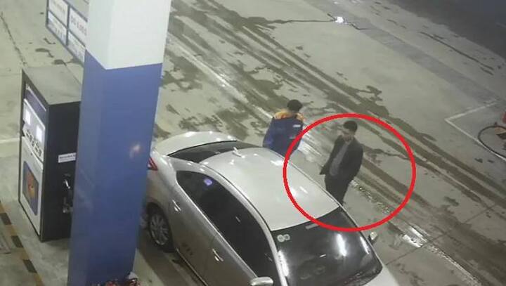 Clip: Tài xế Toyota Vios đổ xăng không trả tiền trên cao tốc Nội Bài - Lào Cai