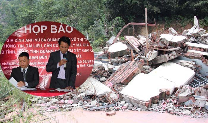 Người dân Quảng Ninh họp báo làm rõ việc thu hồi đất: 'Có cấu kết lợi ích nhóm hay không?'