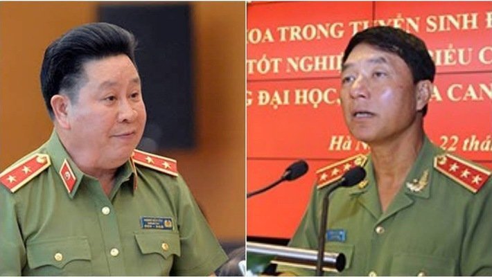 Khởi tố hai cựu Thứ trưởng Bộ Công an Bùi Văn Thành và Trần Việt Tân