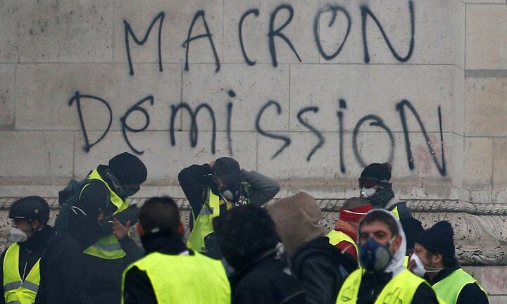 Phong trào 'Áo vàng' chuẩn bị biểu tình quy mô lớn đòi Tổng thống Macron từ chức
