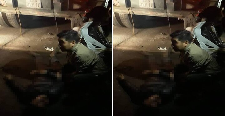 Không đội mũ bảo hiểm phóng xe như bay, nam thanh niên tông vào đuôi xe tải